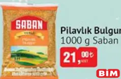 SABAN PİLAVLIK BULGUR 1000 G